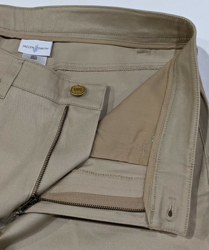 Jaclyn smith women's brown capri pants size 8 - Picture 4 of 9