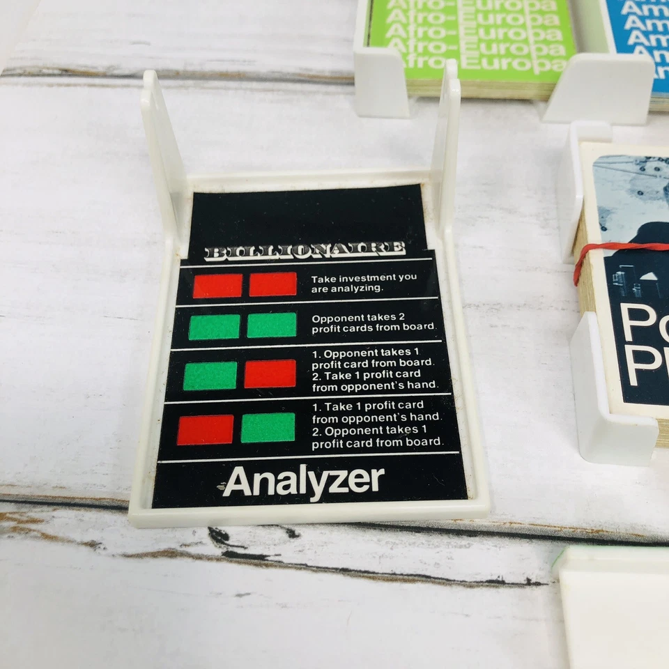 1973 Parker Brother Billionaire Board Game Replacement Pieces lot - Image 4 of 4