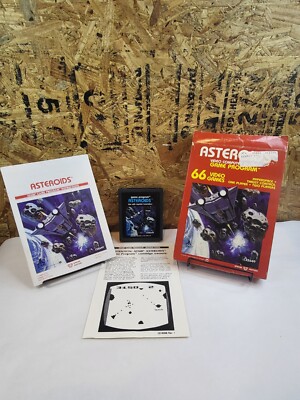 Asteroids Atari 2600 With Manual And Box