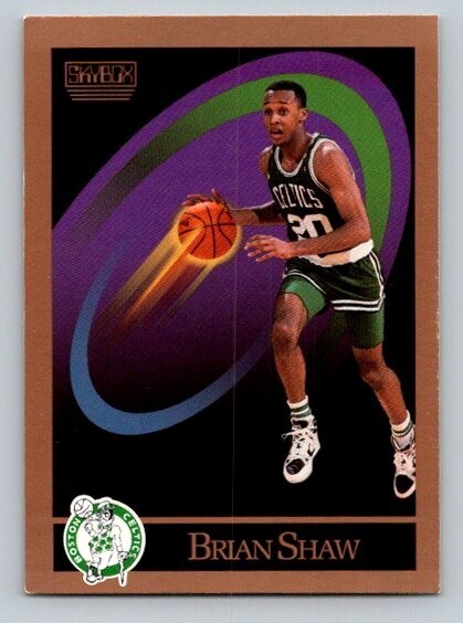 1990-91 Skybox Brian Shaw #23 Boston Celtics