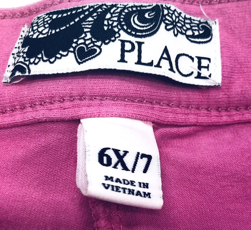 The Children's Place Girls' Cotton Blend Knit Skirt With Attached Short SZ 6X/7 - Picture 2 of 8