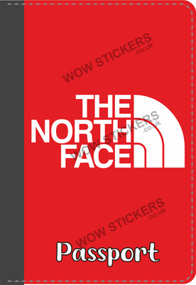 The North Face Reisepasshülle personalisiert Urlaub Stil Mode PORTOFREI