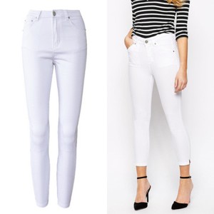 jeans stretti bianchi