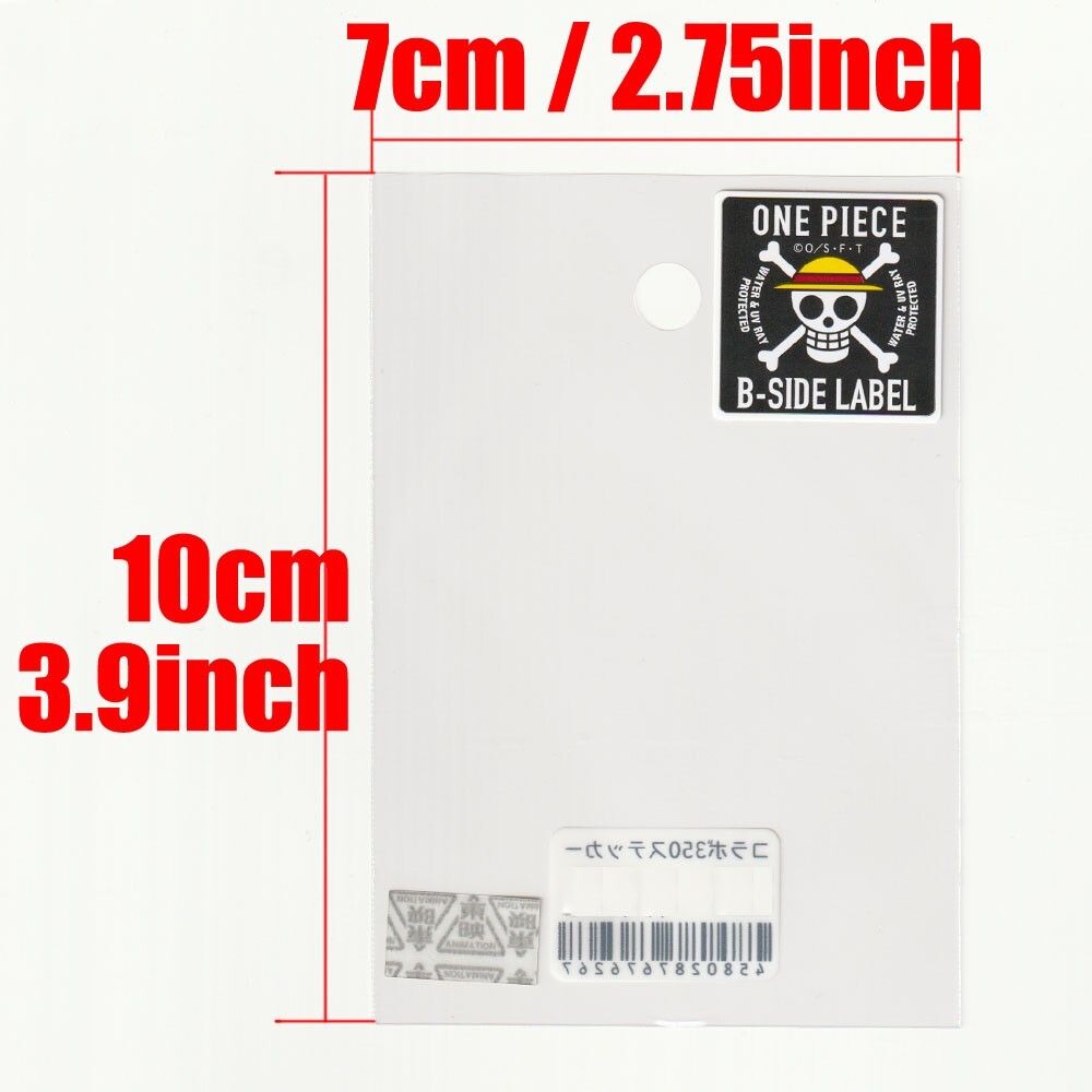 ONE PIECE x B-Side Label Sticker Germa 66 Ichiji Niji Yonji