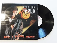 Federico Vassallo ‎– Come I Cartoni Animati - Disco Vinyl LP Album ITALY 1990