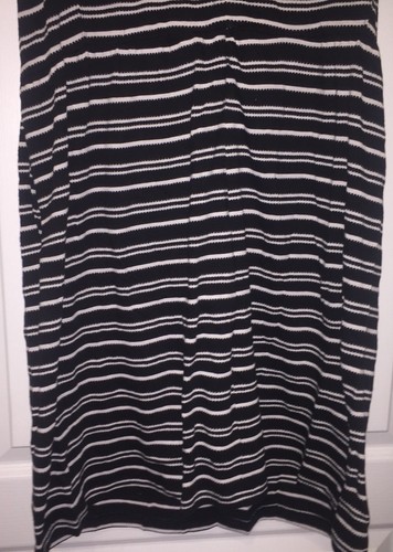 Gap Dress XL Extra Large Cotton Polyester Black White - Picture 10 of 10