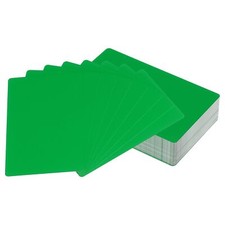 100 Pcs Metal Business Card with Smooth Surface Laser Engraving Aluminum Grea...