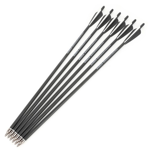 12 Stück Armbrustbolzen Carbonpfeile 20 Zoll 22 Zoll Bogenschießen Outdoor Jagd - Picture 2 of 22