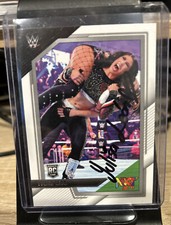 Signed 2022 Panini NXT WWE Wrestling Yulisa Leon Rookie Trading Card autographed