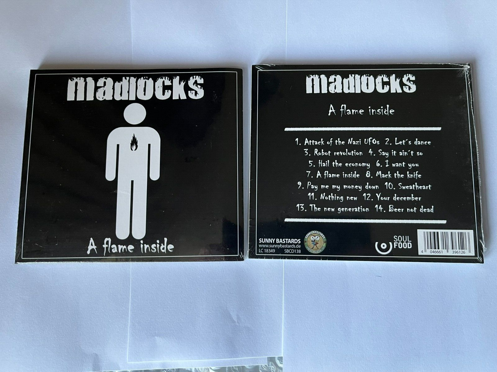 MADLOCKS - A Flame Inside CD punk DIGIPAK NEW SEALED