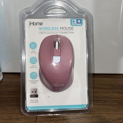 New iHome Wireless Mouse for Mac & PC Windows New