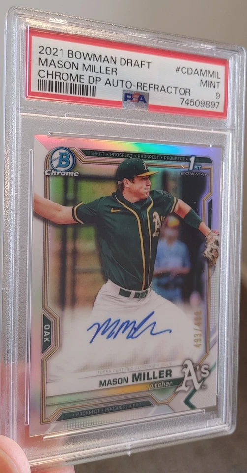 mason miller rookie auto psa 9 - Image 2 of 3