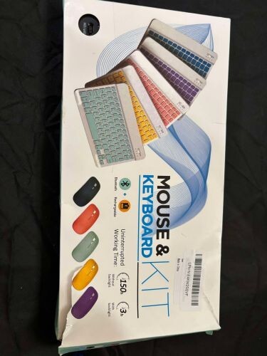 Bluetooth Keyboard and Mouse Combo for iPad - 9.72" Rechargeable - Afbeelding 2 van 2