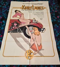 KINKY LADIES OF BOURBON STREET - ORIGINAL FOLDED POSTER - 1976
