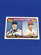 Heath Hembree Signed 2014 Rookie Stars Topps Heritage #282 Card Autograph Auto