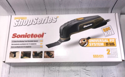 #ad Rockwell ShopSeries 6 Piece 2.5 Amp Oscillating Sonic Multi Tool Kit SS5121 New $69.99