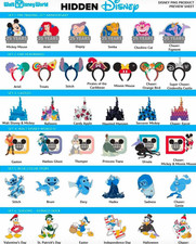 Wave A Hidden Disney pins 2025