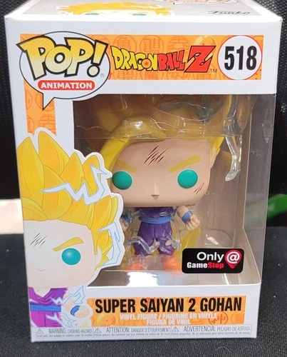 Funko Pop! Dragon Ball Z - Super Saiyan 2 Gohan #518 - GameStop Exclusive GITD
