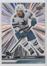 2023-24 Upper Deck Series 1 Outburst Silver Matthew Benning Matt #148 06x7