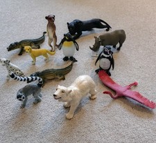 AAA ELC Animal Bundle Mixed Wildlife Safari Zoo Retro Vintage Figures