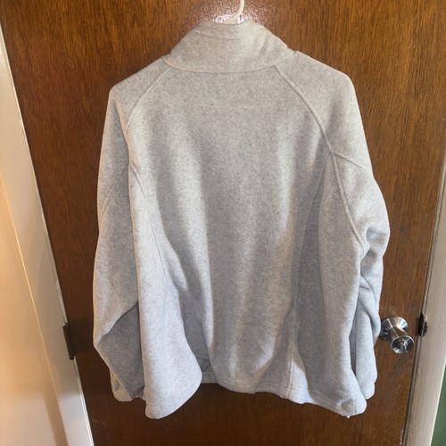 Columbia Jacket Womens Large Gray Full Zip Fleece Sweatshirt Outdoor Ladies - Picture 4 of 4
