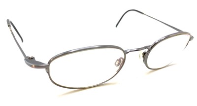 Marchon Flexon Magnetics 809 MAG Gunmetal Gray Oval Eyeglasses Frames 48-19 135