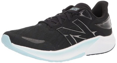 New Balance Women's FuelCell Propel V3 Running Shoe Black/Pale Blue Chill 5 Wide