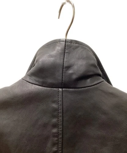 GAP Leather Jacket Men's Size M Black image 3