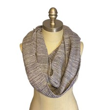 New Modena Knit Infinity Scarf, Lilac color b...