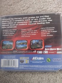 F355 Challenge Sega Dreamcast PAL Instructions Complete Racing Game