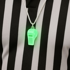 Glow in the Dark Whistle Referee Fancy Dress Rave Halloween Hen Stag Party Club