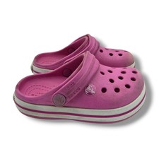 Crocs Crocband Clog Child 6 Pink Slip on
