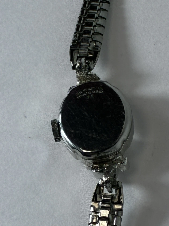 Reloj Hamilton vintage señora bisel manual funciona. En muy buen estado Foto 4 de 4