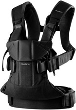 Babybjörn Baby Carrier One Cotton Mix Schwarz - Zustand sehr gut