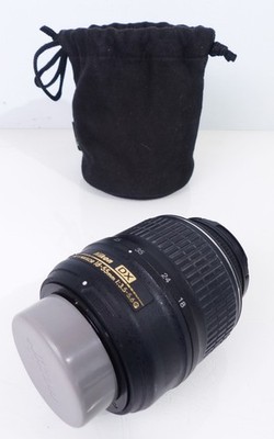 Nikon DX AF-S Nikkor 18-55mm 1:3,5-5,6 G VR Objektiv Lens gebraucht #379 M