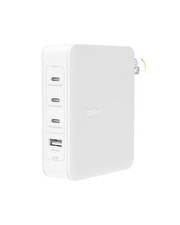 Belkin 140W 4-Port GaN Wall Charger, Multi-Port Charger USB-C Power Delivery