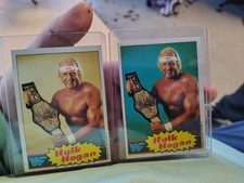 Topps 1985 WWF Hulk Hogan Pro Wrestling Stars Trading Card Lot of 2 Vintage
