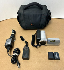 Sony Handycam DCR-SR45 30GB Hybrid HDD 40x Zoom Camcorder W/ Bag  Extras 