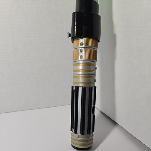 Star Wars Lichtschwert grün leuchtend mit Sound Cosplay GETESTET 36" - Bild 2 von 4