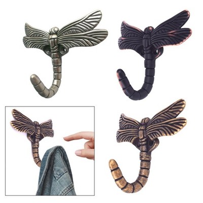 Dragonfly Wall Hook Messing Eingangsanhänger Haken für Schlüsselhut Schmuck