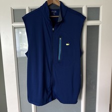 Gilet sans manches zippé intégral Masters Tech performance poches golf homme XL