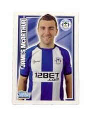 Topps Premier League 2013 - # 347 - JAMES McARTHUR - Wigan Athletic