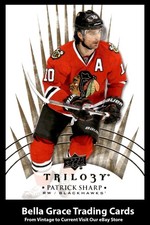 2014-15 Upper Deck Trilogy Patrick Sharp #83 Chicago Blackhawks NHL Hockey 
