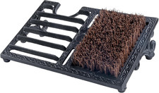 Cast Iron Boot Brush Scraper Outdoor - Heavy Duty Shoe Scrubber Mud Cleaner