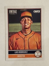 LUIS RODRIGUEZ 2026 Onyx Vintage BASE CARD #OVLURO Astros