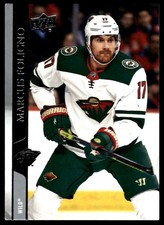 2020-21 Upper Deck #343 Marcus Foligno Minnesota Wild Hockey Card