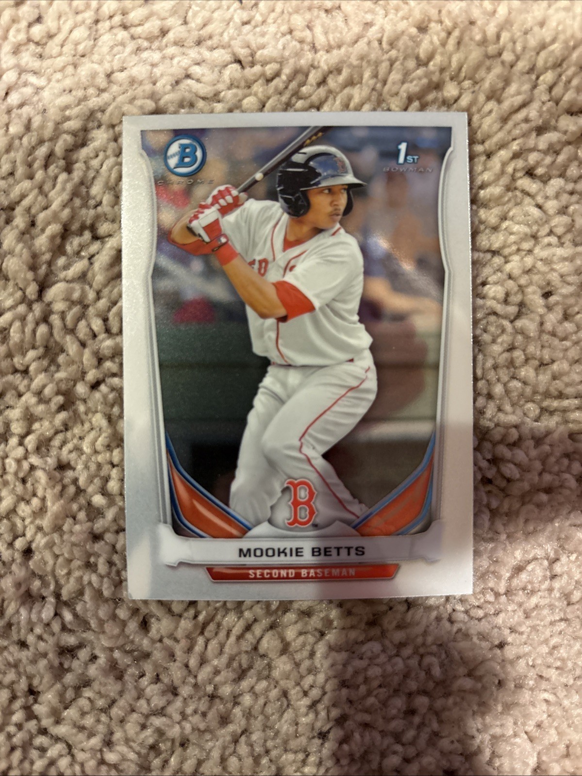 2014 Bowman - Prospects Chrome Mookie Betts #BCP109 (RC)