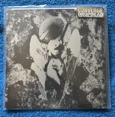 Converge/Dropdead Self Release 7  on Green Swirl Opaque Vinyl
