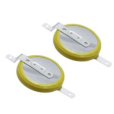 2x CR-2032/F2N 3V Lithium Coin Battery SMD SMT Tabs PC CMOS RTC