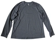 REI Co-op Midweight Navy Heather Blue Long Sleeve Base Layer Men's XL